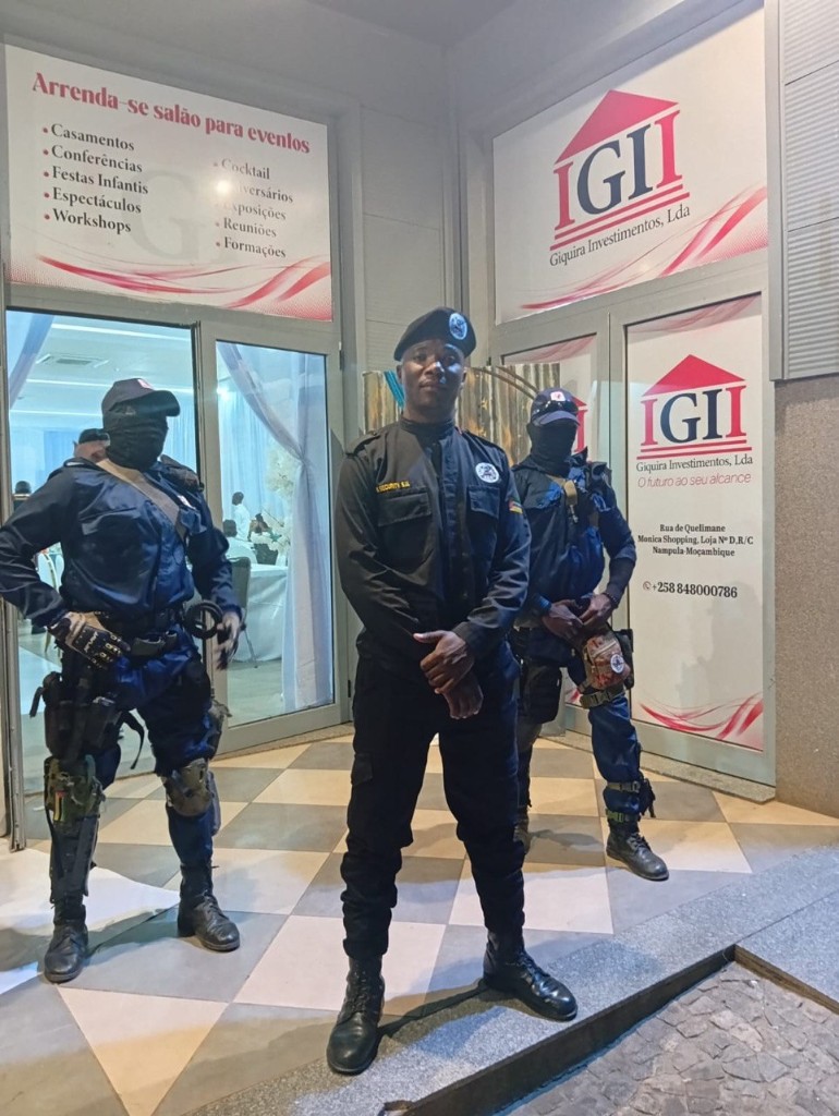 Equipa da PALO SECURITY num evento
